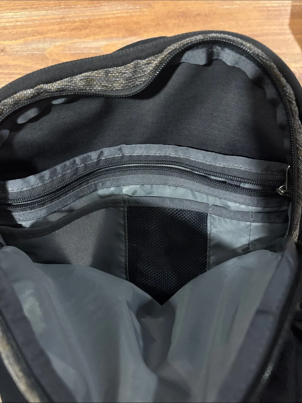 The North Face Borealis Backpack - Grey/Black with Gold Hardware